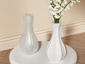 Molde silicona florero bombe 
